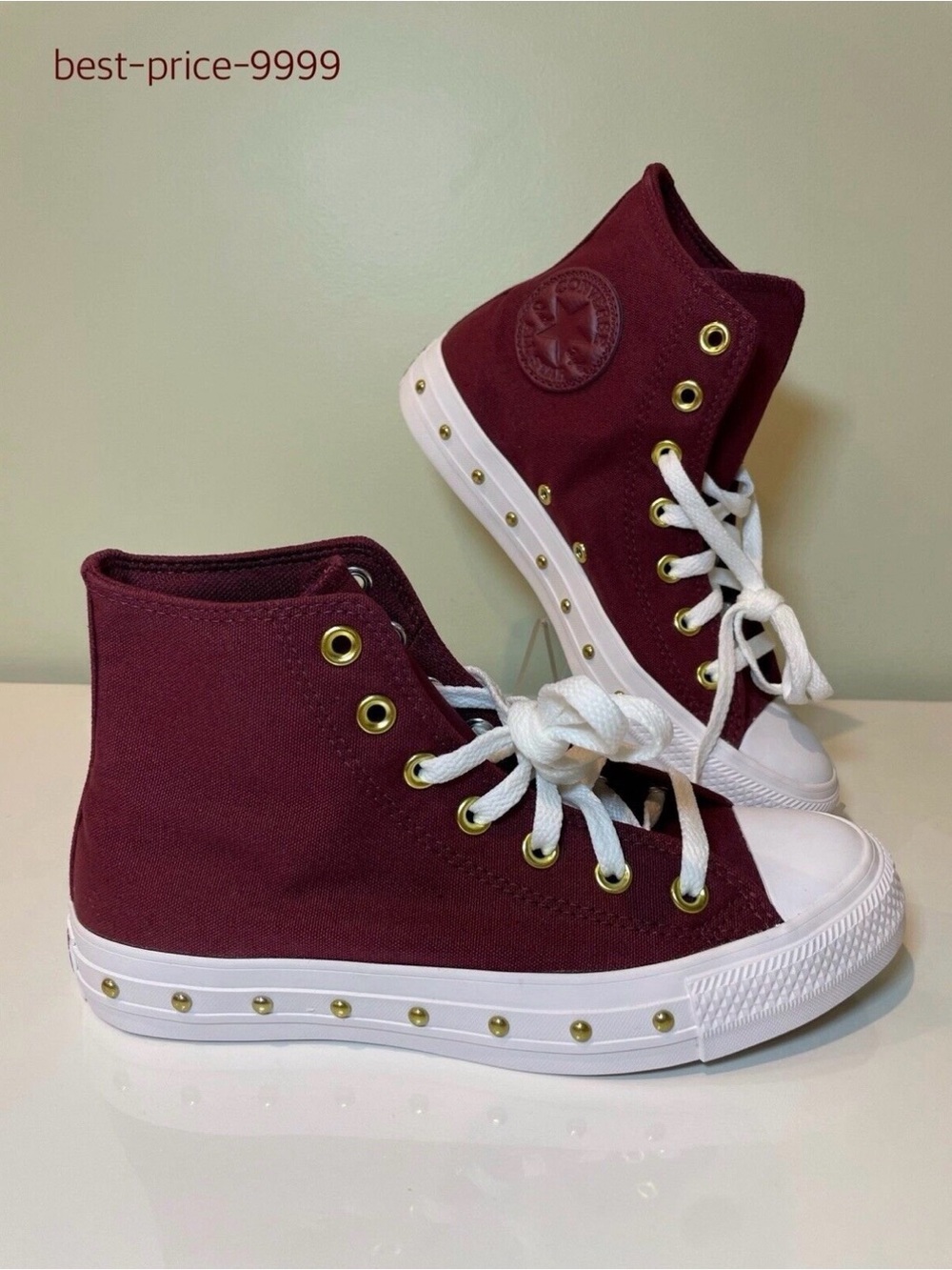 NIB - Converse - Size W6.5/ M5 - Chuck Taylor All Star Studded A07906C sneakers - Picture 9 of 11